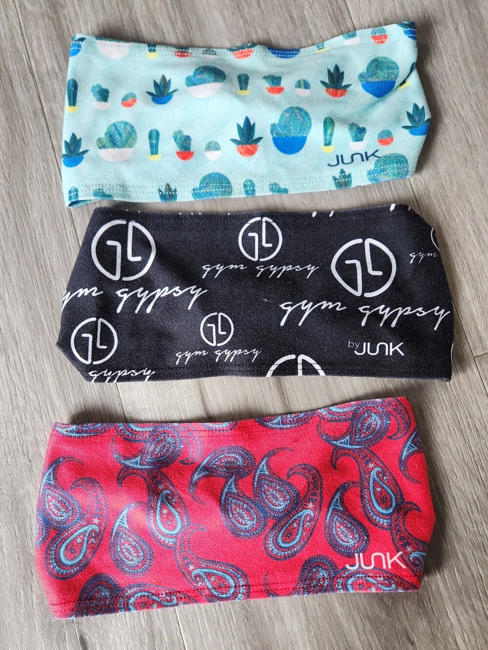 Lot of 3 JUNK wide headbands